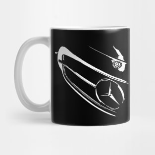 mercedes benz car hood Mug